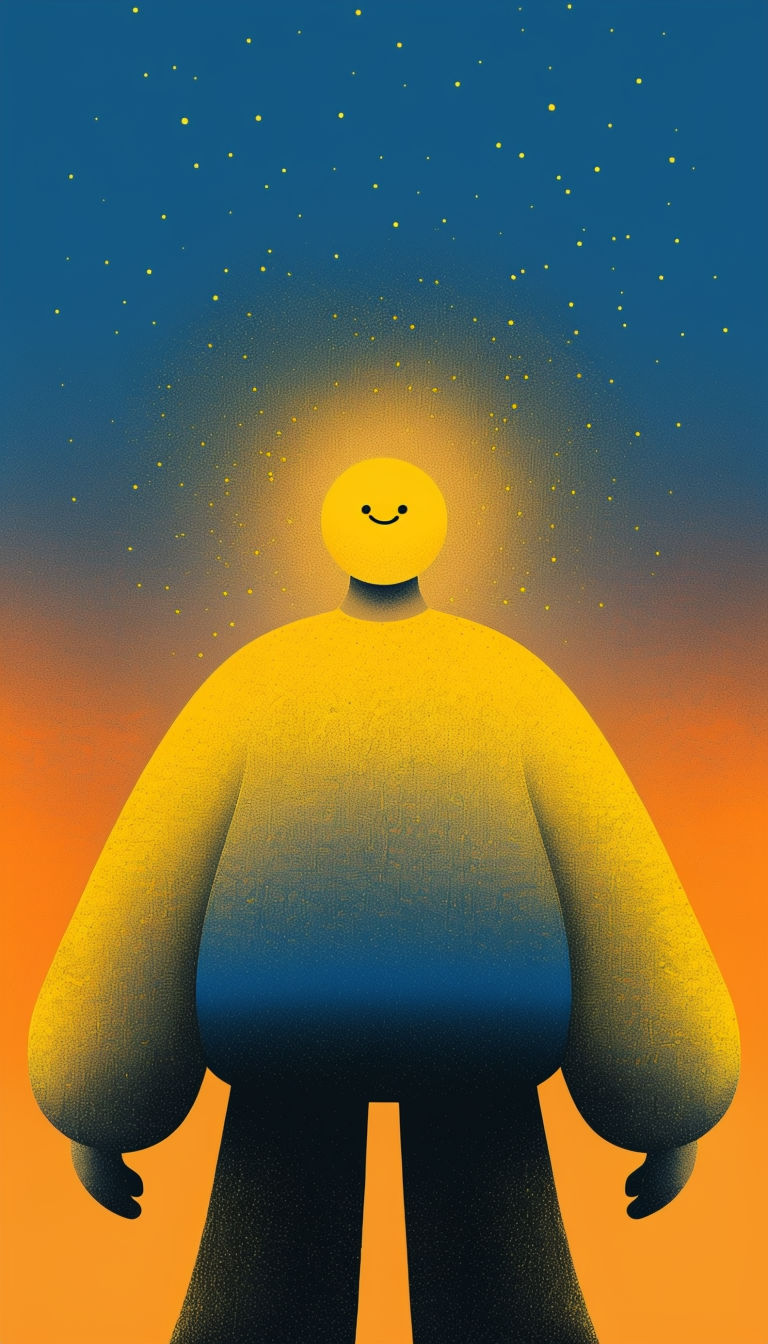 A yellow man